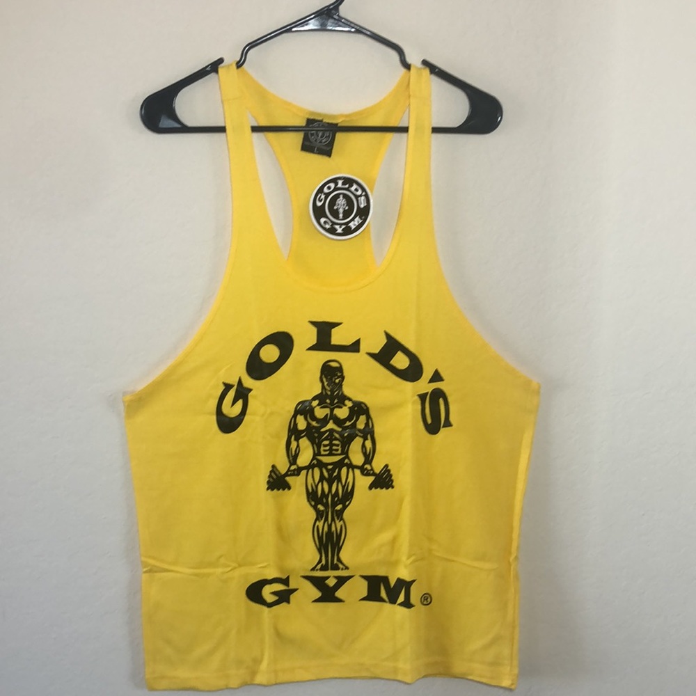 - NWT-Mens Golds Gym Training Workout Muscle Vest Sleeveless…